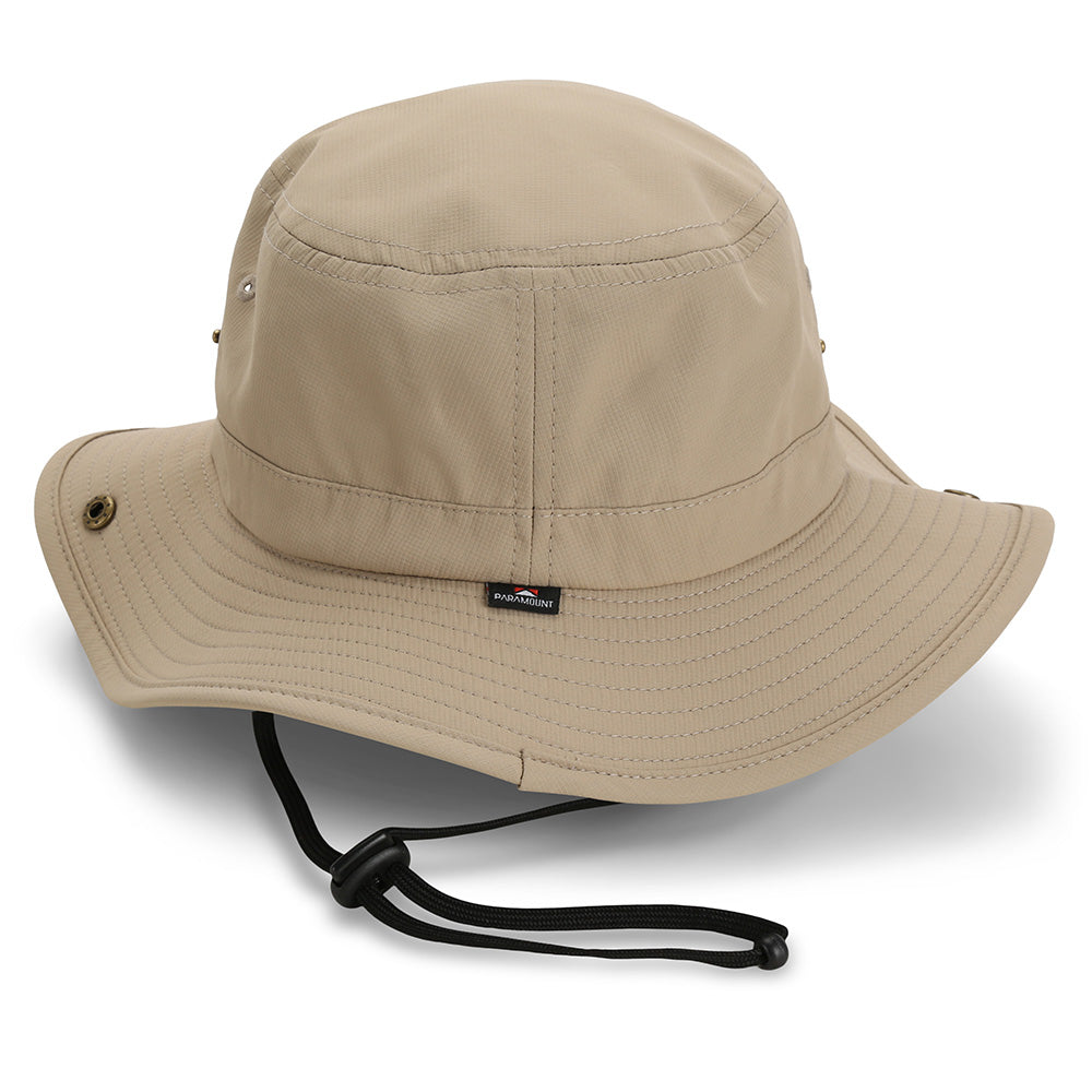 PARAMOUNT OUTDOORS™ Bayou Full Brim American Flag Boonie Hat (Floats) Headwear