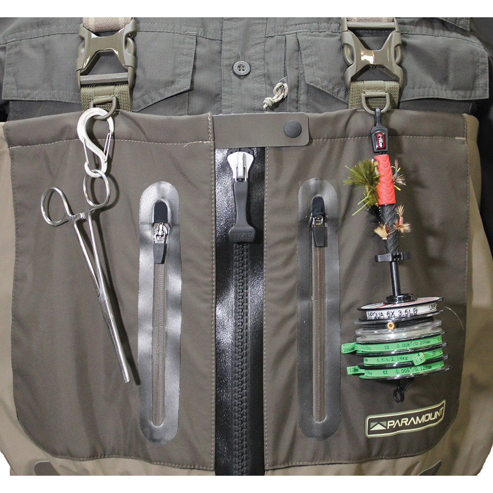 PARAMOUNT OUTDOORS™ DEEP EDDY Zippered Breathable Chest Wader Fishing Wader
