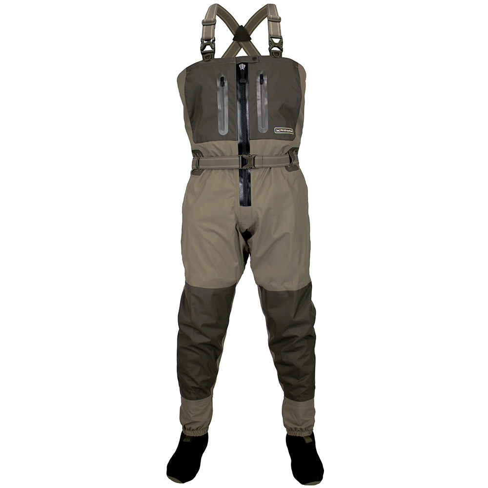 PARAMOUNT OUTDOORS™ DEEP EDDY Zippered Breathable Chest Wader Fishing Wader