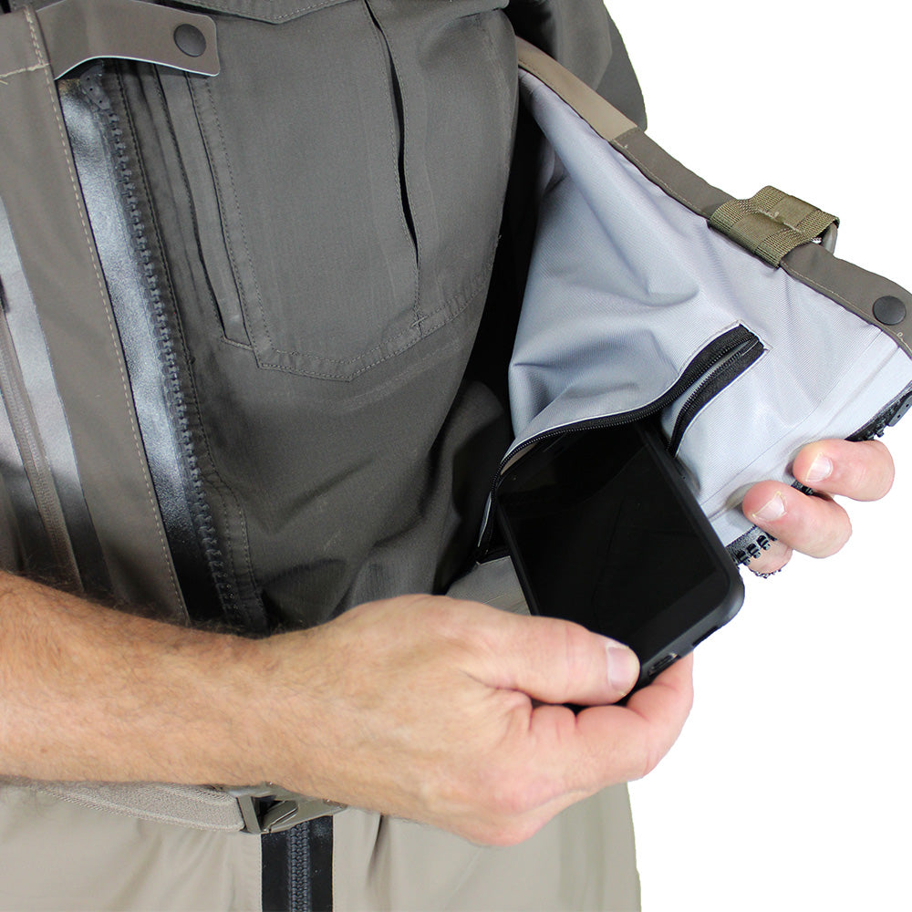 PARAMOUNT OUTDOORS™ DEEP EDDY Zippered Breathable Chest Wader Fishing Wader