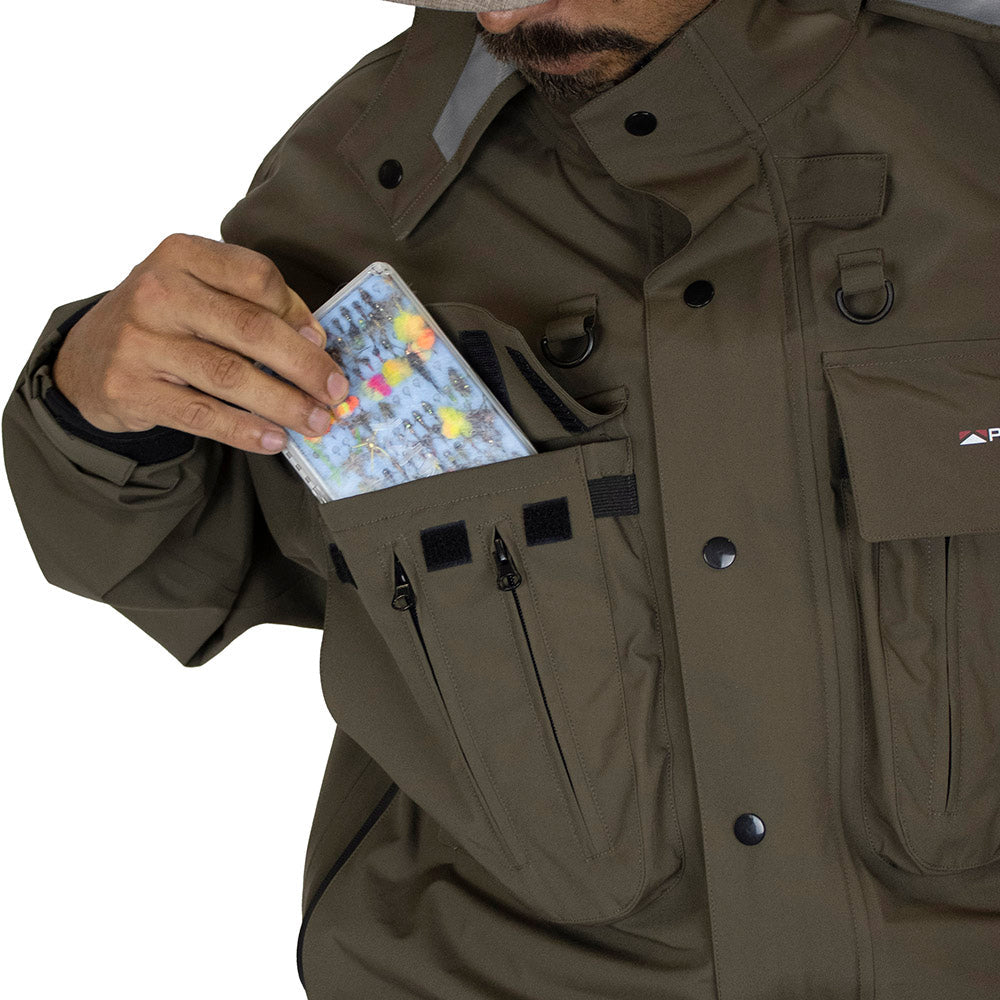 PARAMOUNT OUTDOORS™ Deep Eddy Waterproof Wading Jacket Fishing Wader