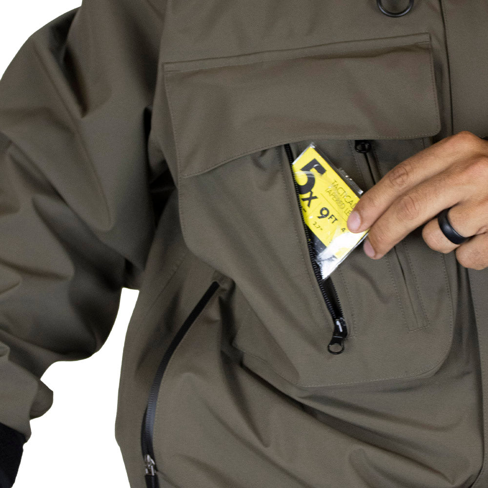 PARAMOUNT OUTDOORS™ Deep Eddy Waterproof Wading Jacket Fishing Wader