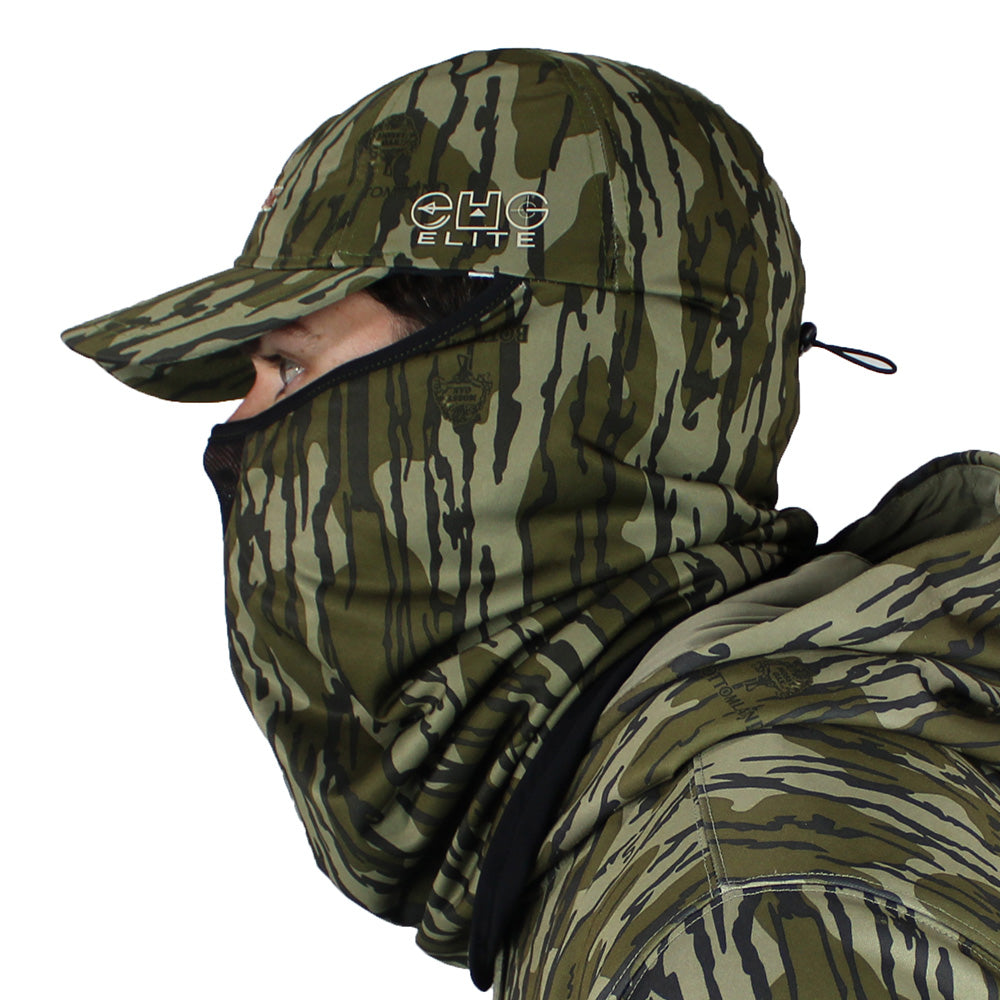PARAMOUNT OUTDOORS™ EHG Elite Mossy Oak Hunting Camo Face Cover Balaclava