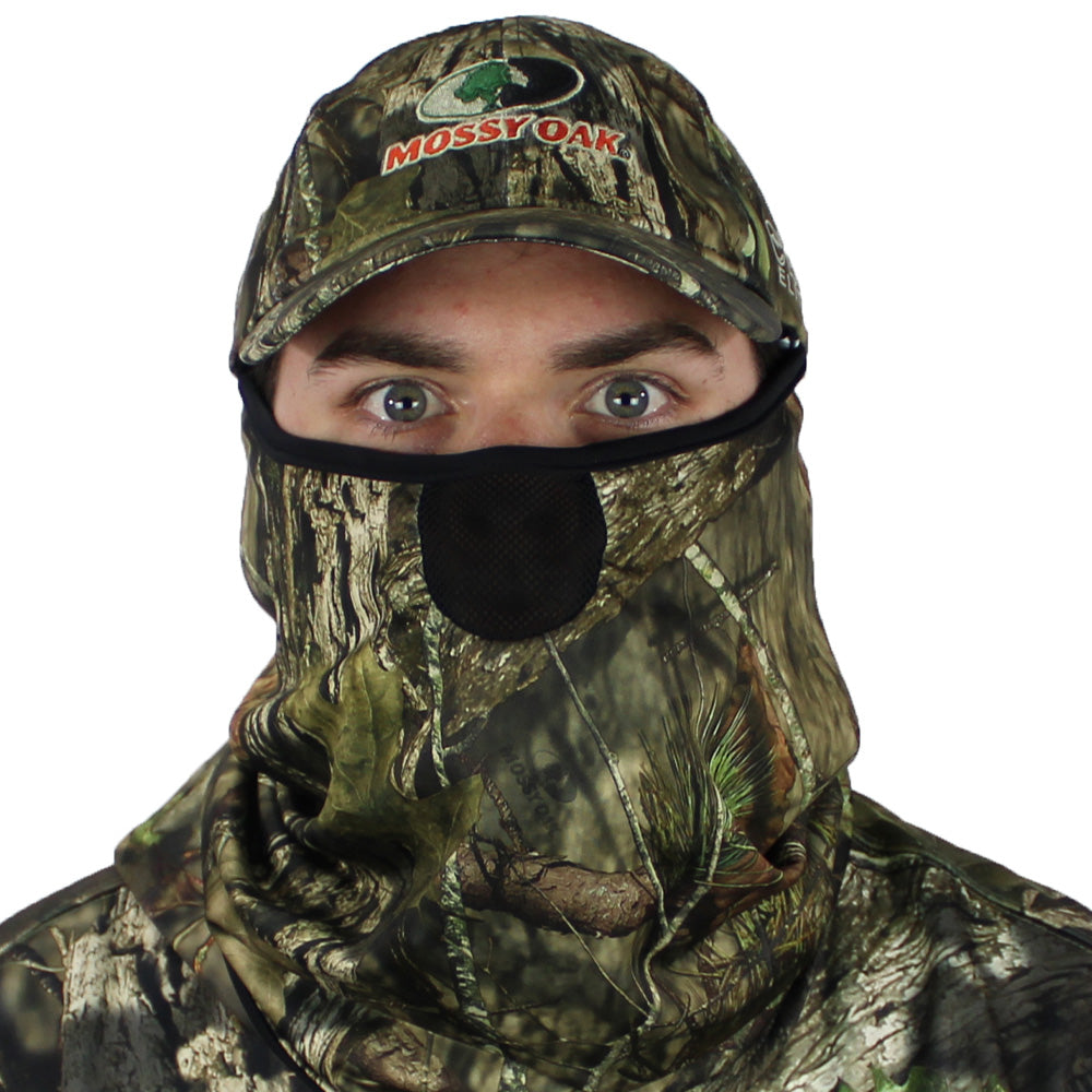 PARAMOUNT OUTDOORS™ EHG Elite Mossy Oak Hunting Camo Face Cover Balaclava