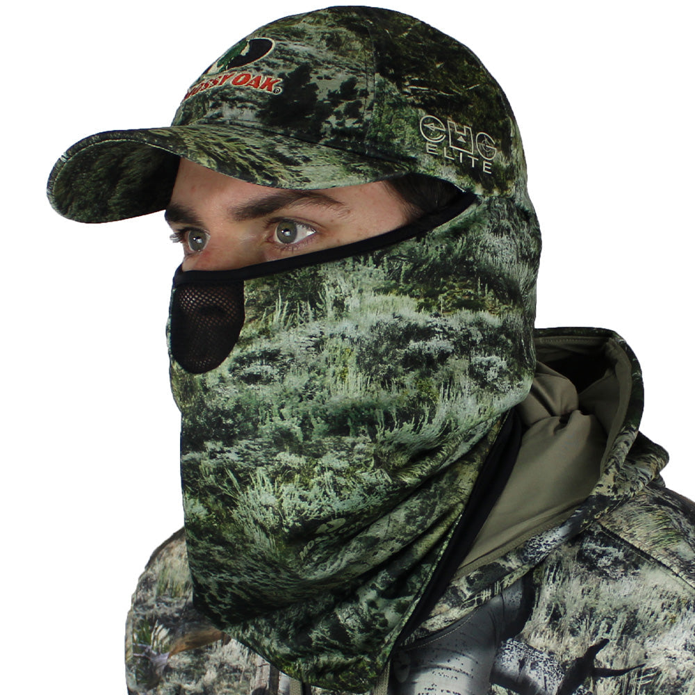 PARAMOUNT OUTDOORS™ EHG Elite Mossy Oak Hunting Camo Face Cover Balaclava