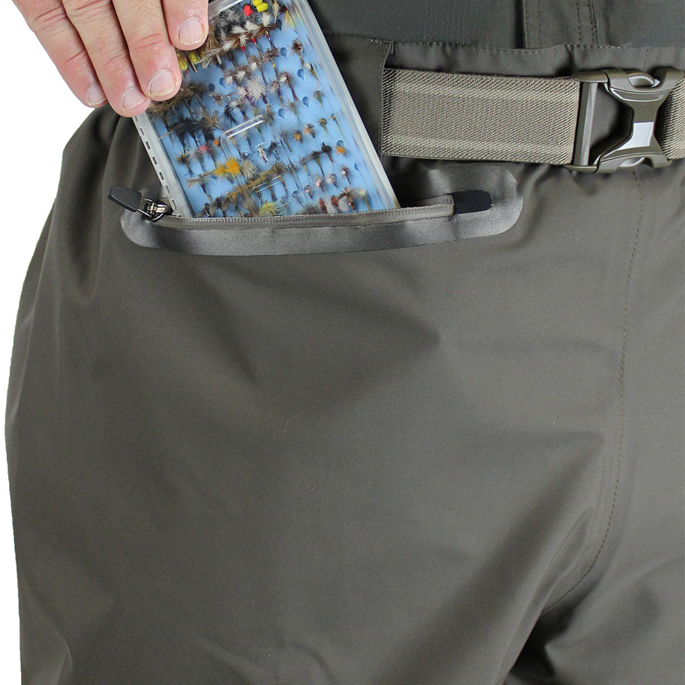 PARAMOUNT OUTDOORS™ FAST EDDY Waist High Wader Pant Fishing Wader