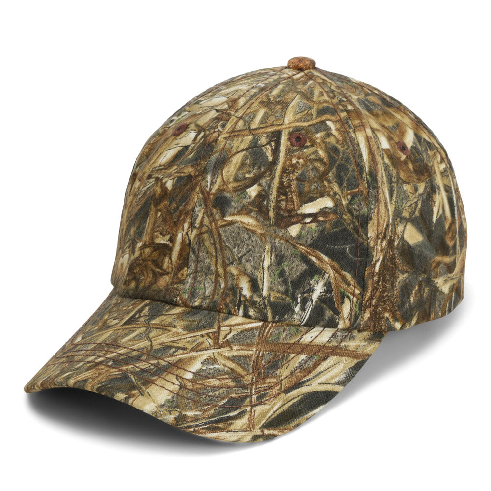 PARAMOUNT OUTDOORS™ Trail 6-Panel Blank Camo Cap Headwear
