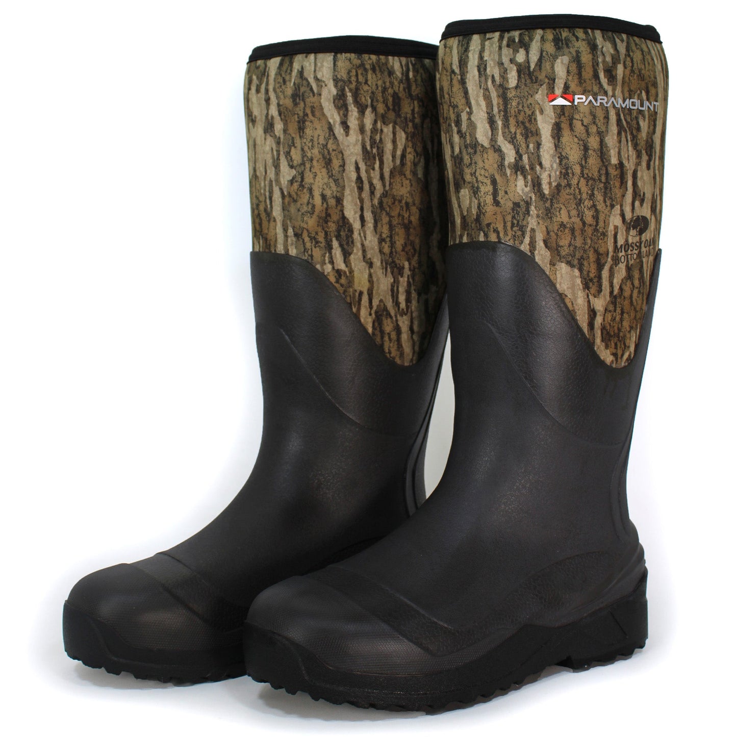 PARAMOUNT OUTDOORS™ TREAD-LITE 16" Camo Rubber Neoprene Knee Boot Wading Boots
