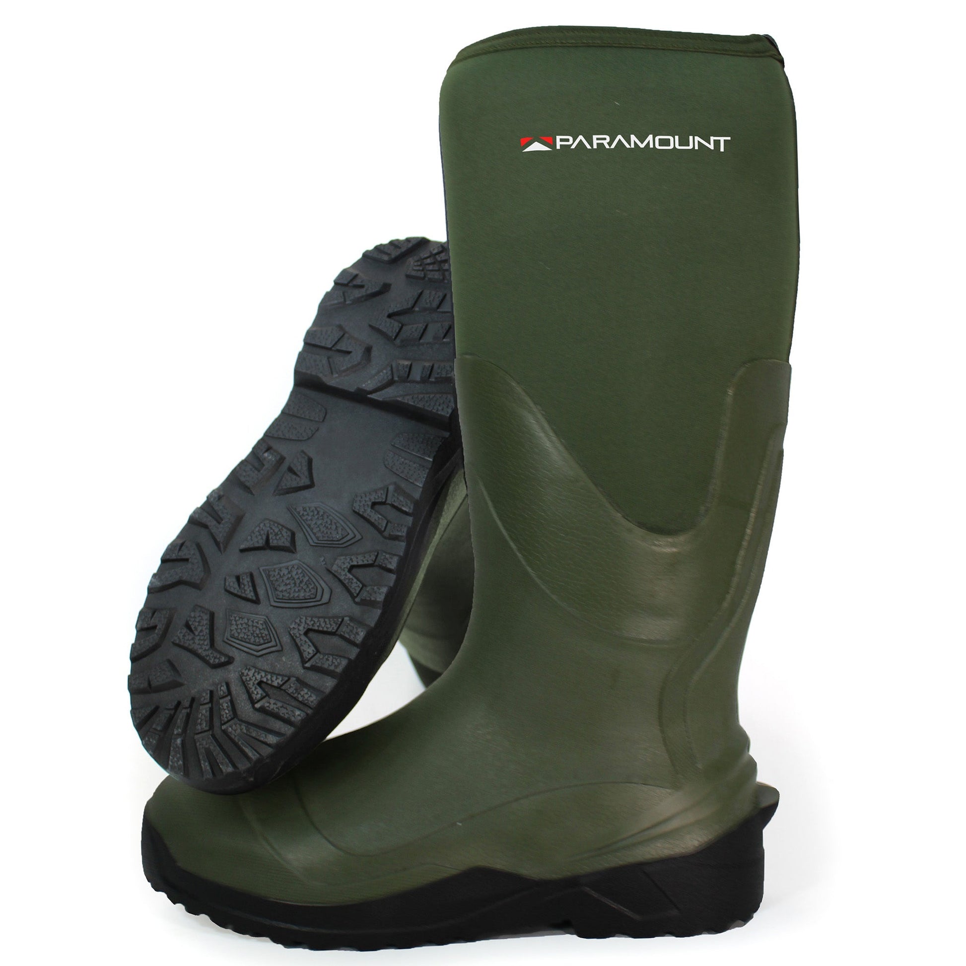 PARAMOUNT OUTDOORS™ TREAD-LITE 16" Rubber Neoprene Knee Boot Wading Boots
