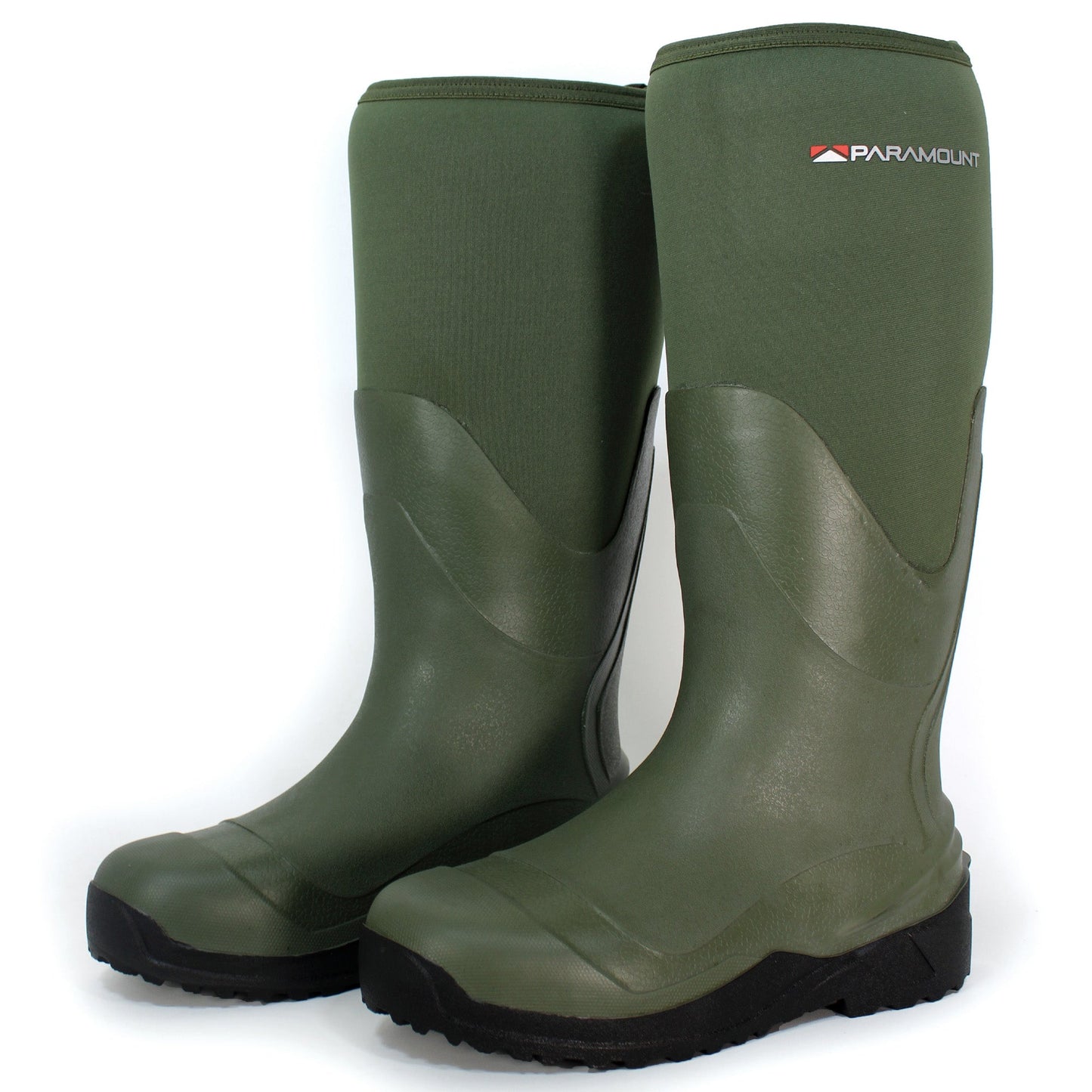 PARAMOUNT OUTDOORS™ TREAD-LITE 16" Rubber Neoprene Knee Boot Wading Boots
