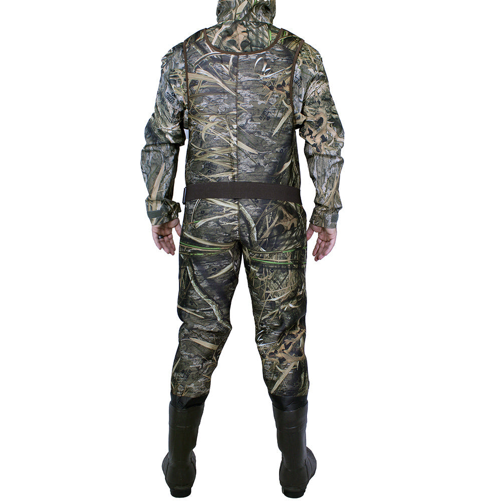 PARAMOUNT OUTDOORS™ BAYOU 3.5mm Neoprene Camo Chest Wader 600g Boots Fishing Wader