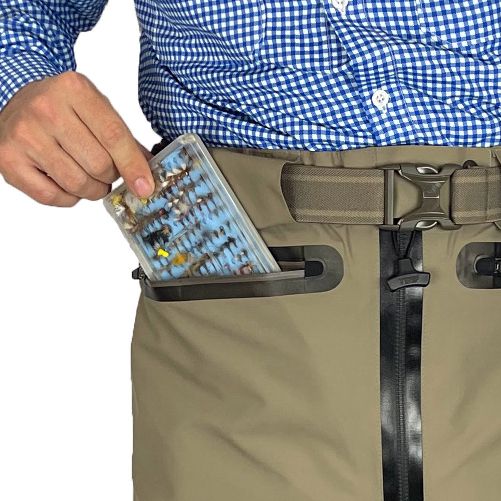 PARAMOUNT OUTDOORS™ SLATE Zippered Waist High Guide Pant Fishing Wader