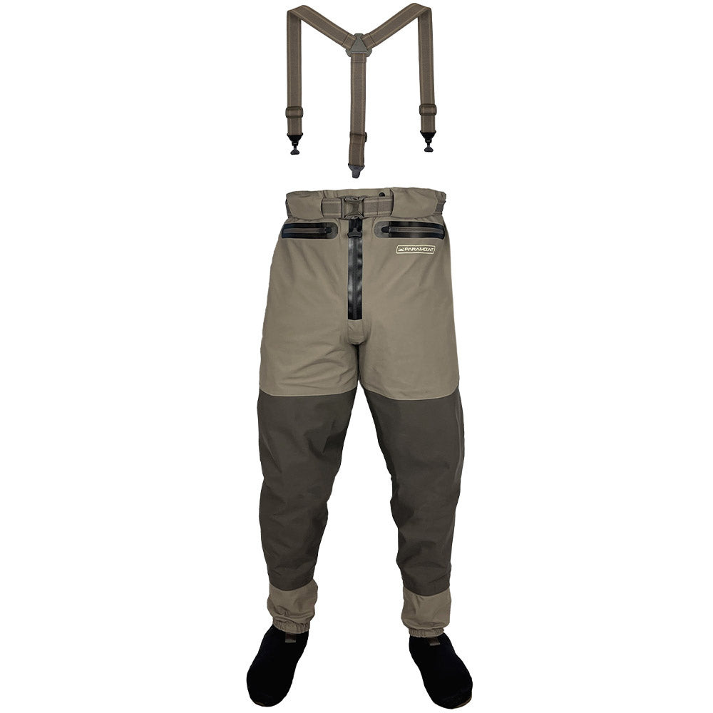 PARAMOUNT OUTDOORS™ SLATE Zippered Waist High Guide Pant Fishing Wader