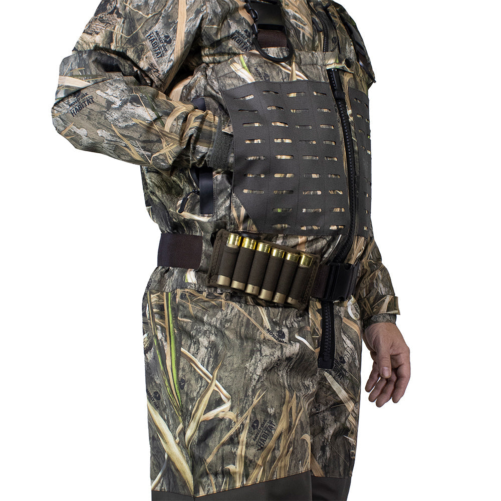 PARAMOUNT OUTDOORS™ PINNACLE Zippered Breathable Camo Wader 1200g Fishing Wader