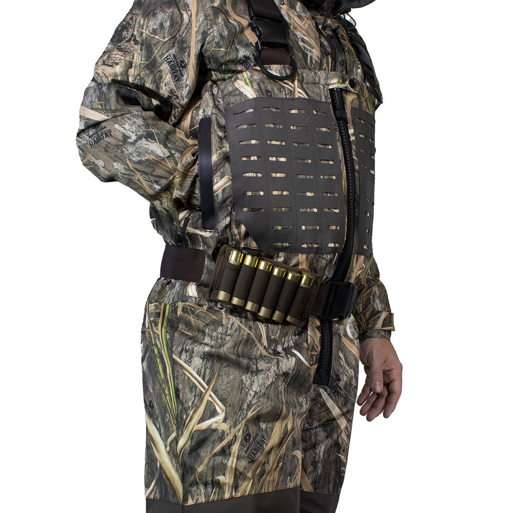 PARAMOUNT OUTDOORS™ PINNACLE Zippered Breathable Camo Wader 1200g Fishing Wader