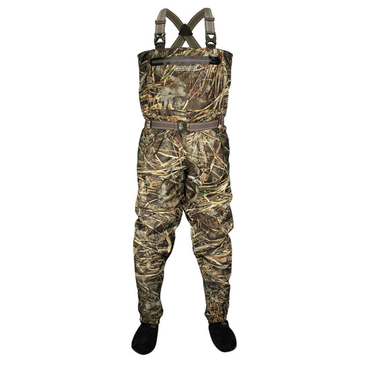 PARAMOUNT OUTDOORS™ DEACON'S MARSH Stockingfoot Camo Wader Max7 Fishing Wader