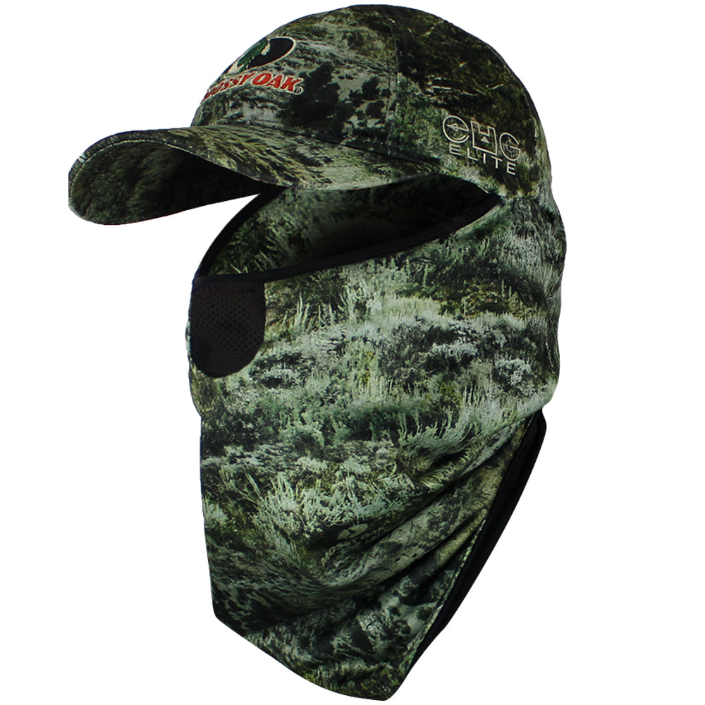 PARAMOUNT OUTDOORS™ EHG Elite Mossy Oak Hunting Camo Face Cover Balaclava