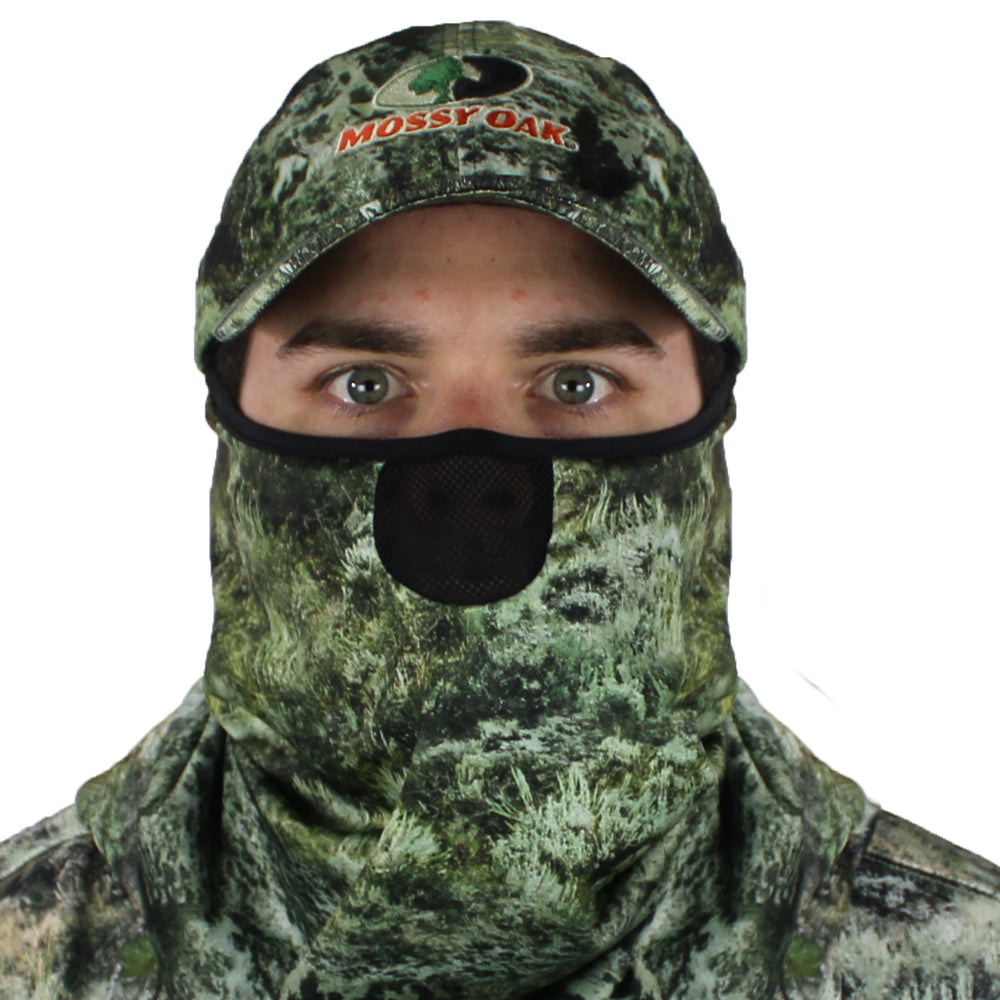 PARAMOUNT OUTDOORS™ EHG Elite Mossy Oak Hunting Camo Face Cover Balaclava