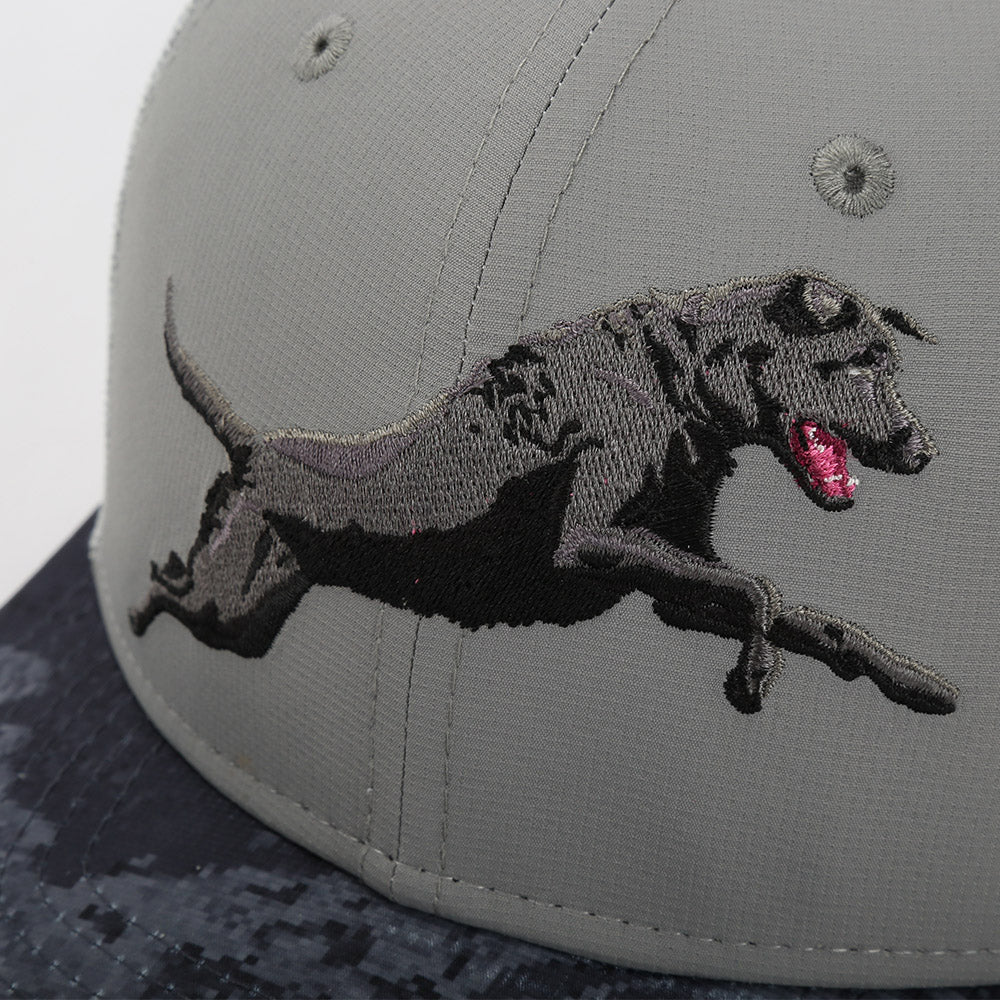 PARAMOUNT OUTDOORS™ Black Lab Cap 6-Panel Riverside Mesh Back Headwear