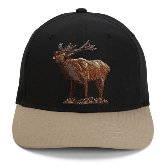 PARAMOUNT OUTDOORS™ Bull Elk 6-Panel Riverside Cap ComfortSnap Snapback Headwear
