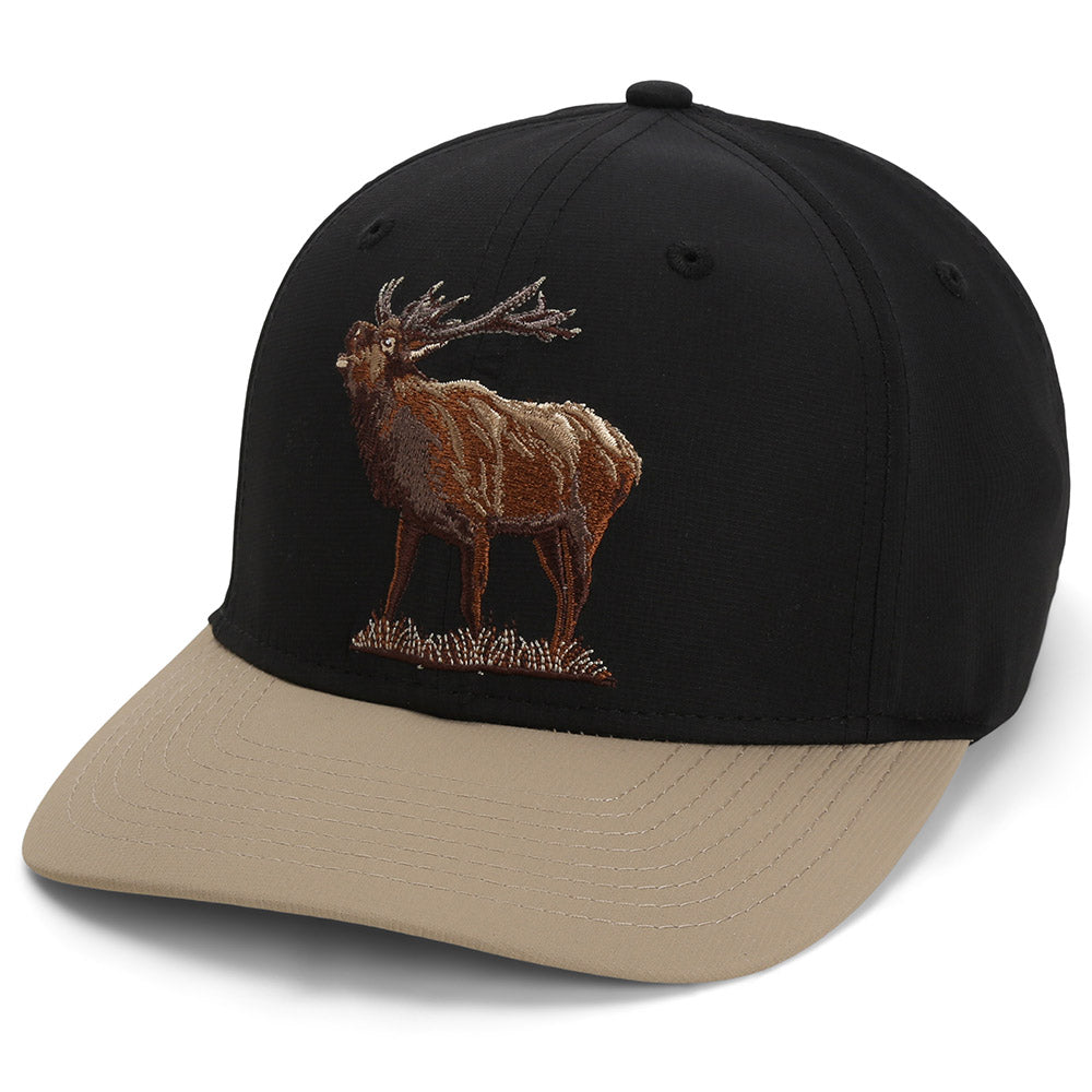 PARAMOUNT OUTDOORS™ Bull Elk 6-Panel Riverside Cap ComfortSnap Snapback Headwear