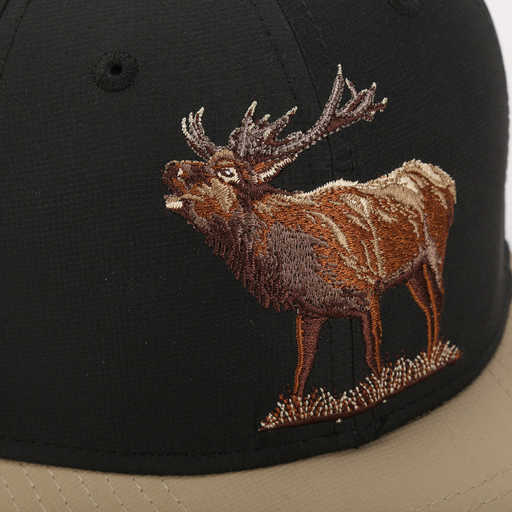 PARAMOUNT OUTDOORS™ Bull Elk 6-Panel Riverside Cap ComfortSnap Snapback Headwear