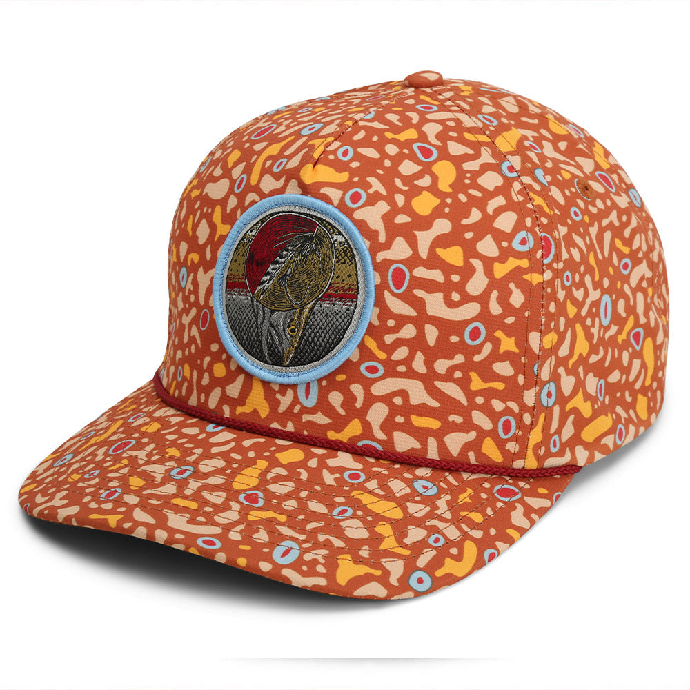 PARAMOUNT OUTDOORS™ Dead Drift Fly Fishing Patch Trucker Hat Rope Cap Headwear