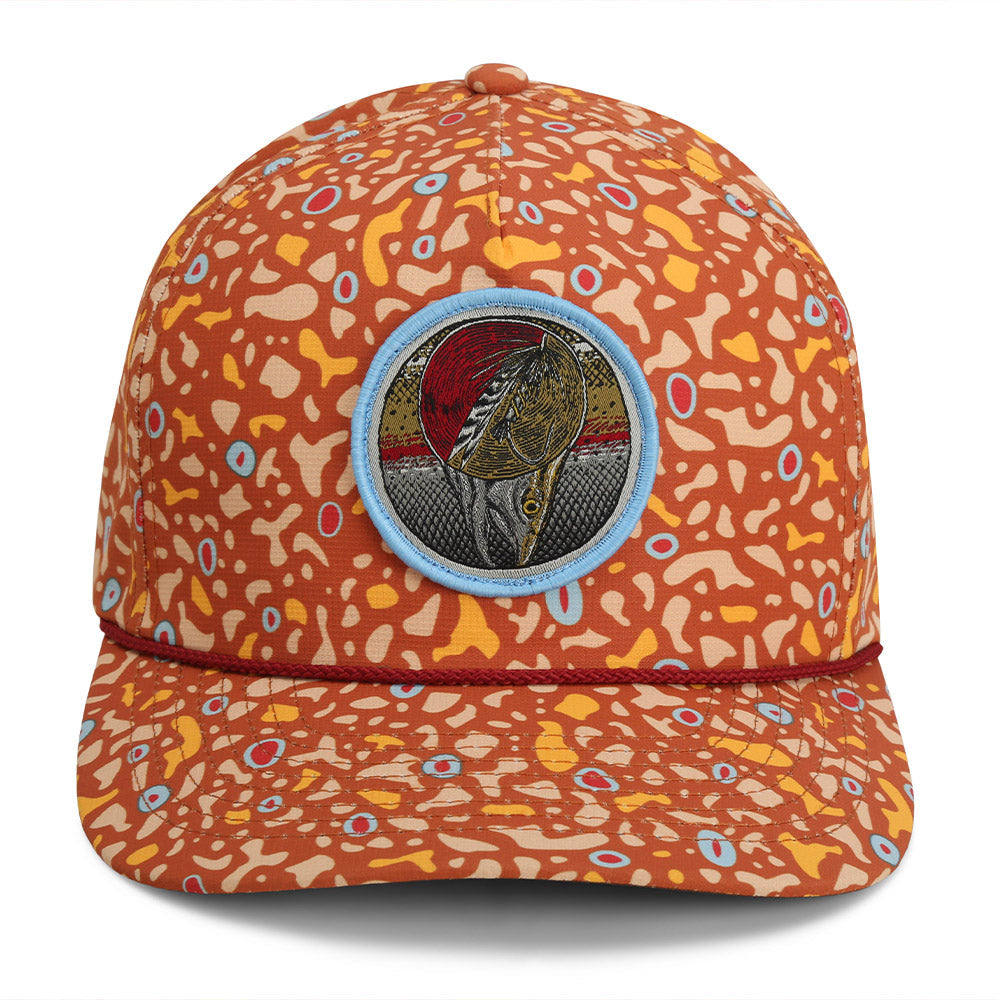 PARAMOUNT OUTDOORS™ Dead Drift Fly Fishing Patch Trucker Hat Rope Cap Headwear