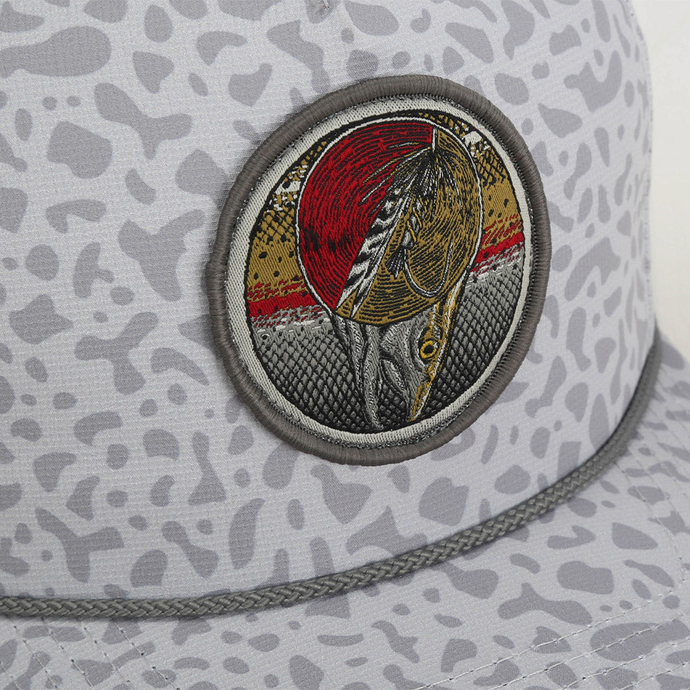 PARAMOUNT OUTDOORS™ Dead Drift Fly Fishing Patch Trucker Hat Rope Cap Headwear