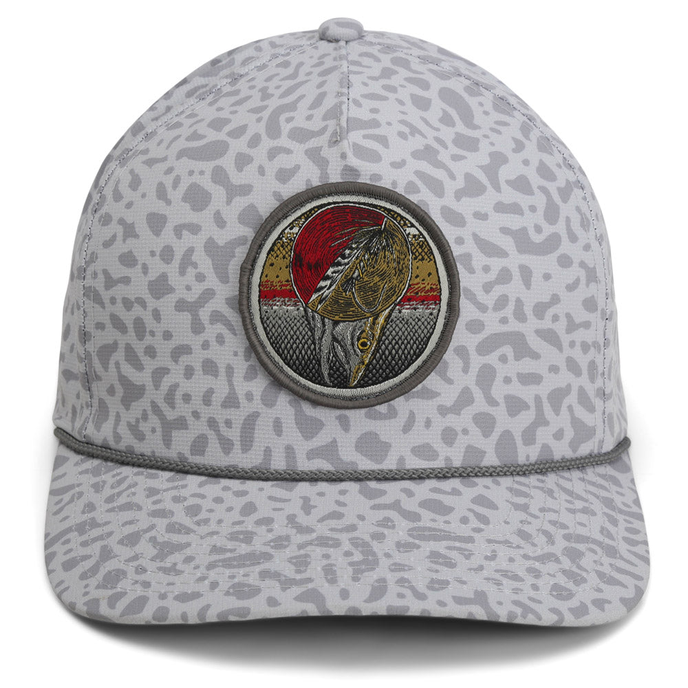 PARAMOUNT OUTDOORS™ Dead Drift Fly Fishing Patch Trucker Hat Rope Cap Headwear