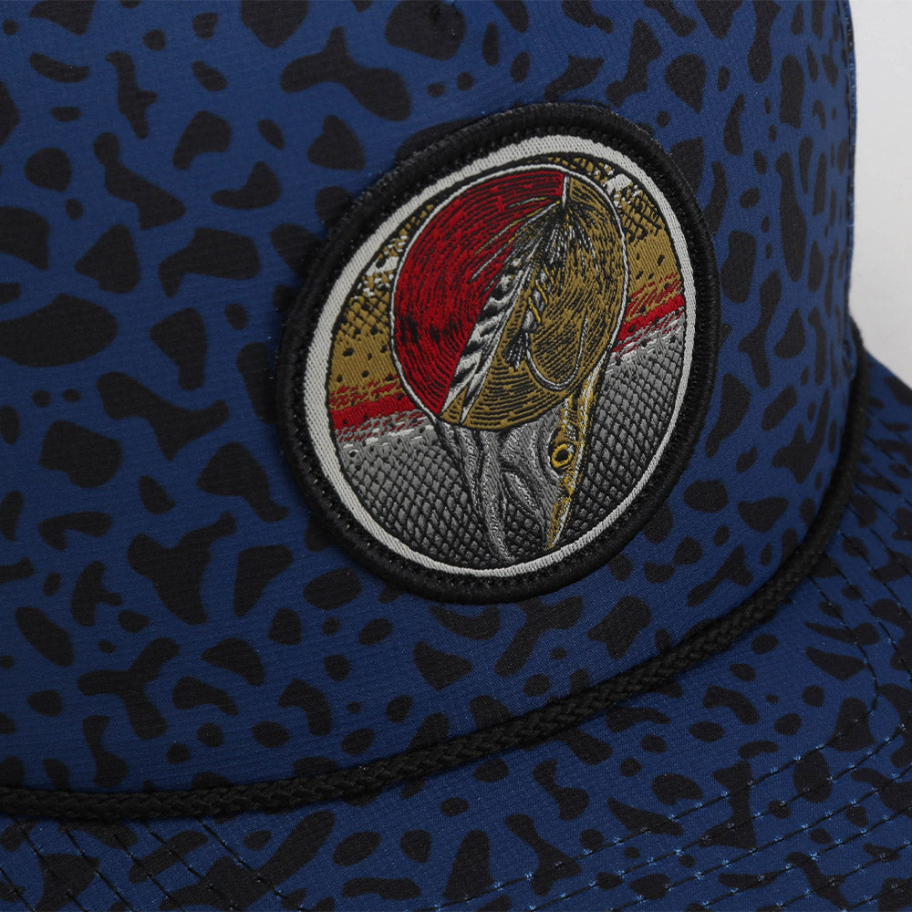 PARAMOUNT OUTDOORS™ Dead Drift Fly Fishing Patch Trucker Hat Rope Cap Headwear