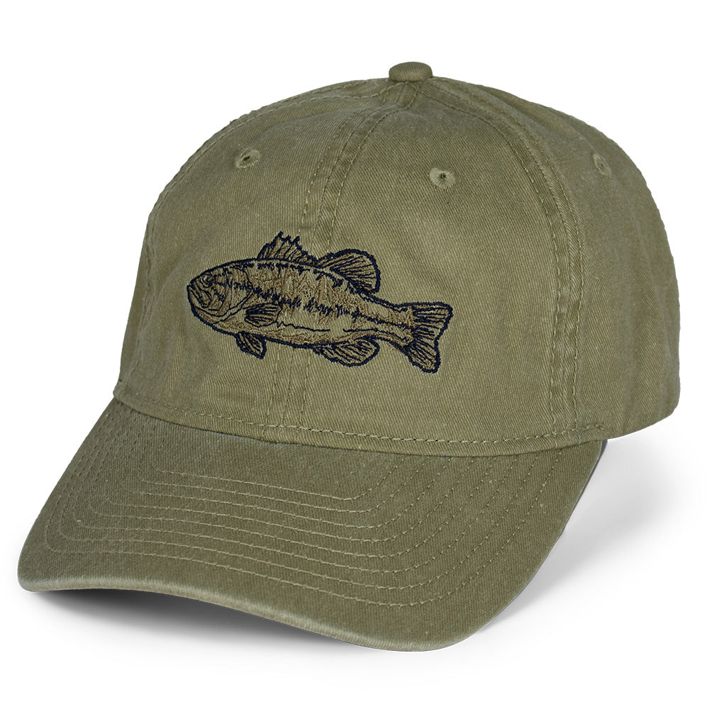 PARAMOUNT OUTDOORS™ Bass Fishing Cap Trail 6-Panel Unstructured Dad Cap Headwear