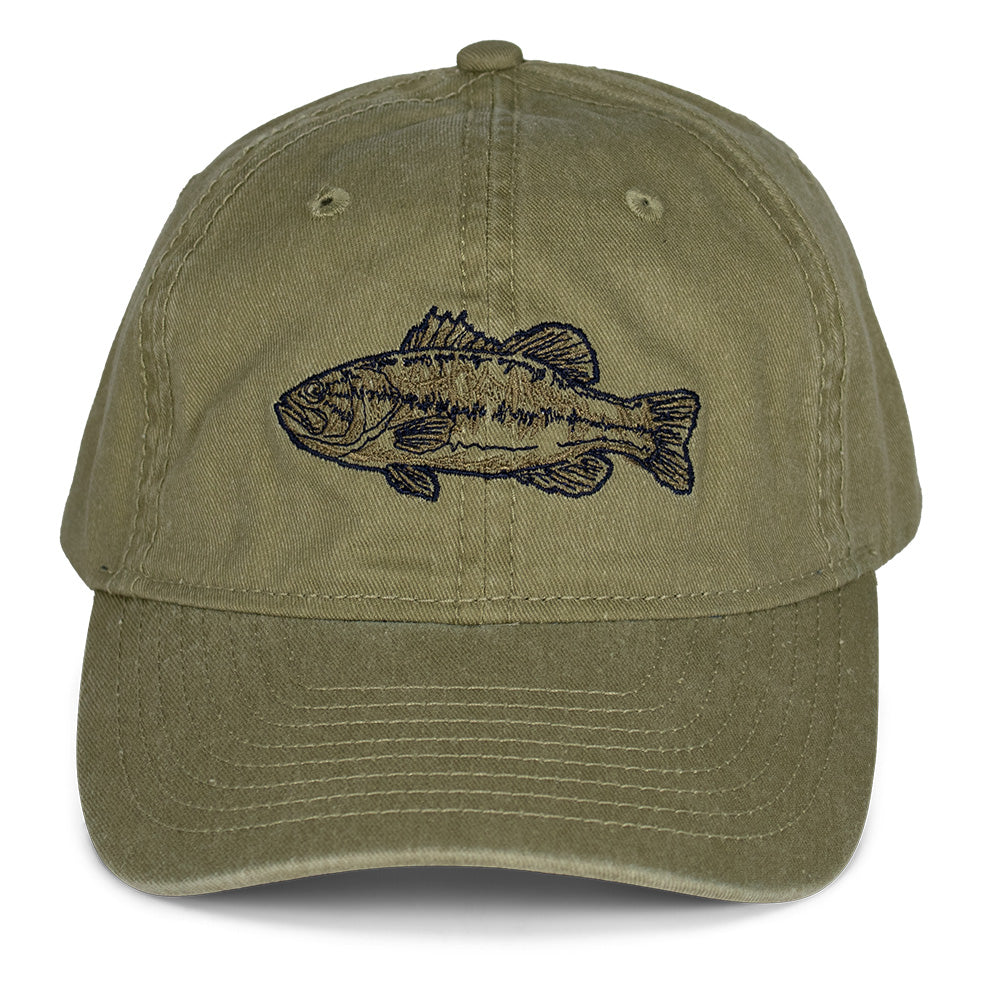 PARAMOUNT OUTDOORS™ Bass Fishing Cap Trail 6-Panel Unstructured Dad Cap Headwear