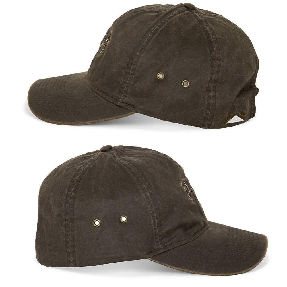 PARAMOUNT OUTDOORS™ Deer Skull Hunting Hat Wax Cloth Dad Cap Headwear