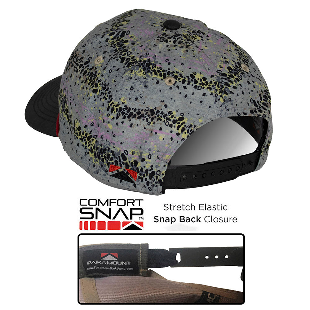 PARAMOUNT OUTDOORS™ Dancing Skeletons Rainbow Trout 6-Panel Rope Cap Headwear