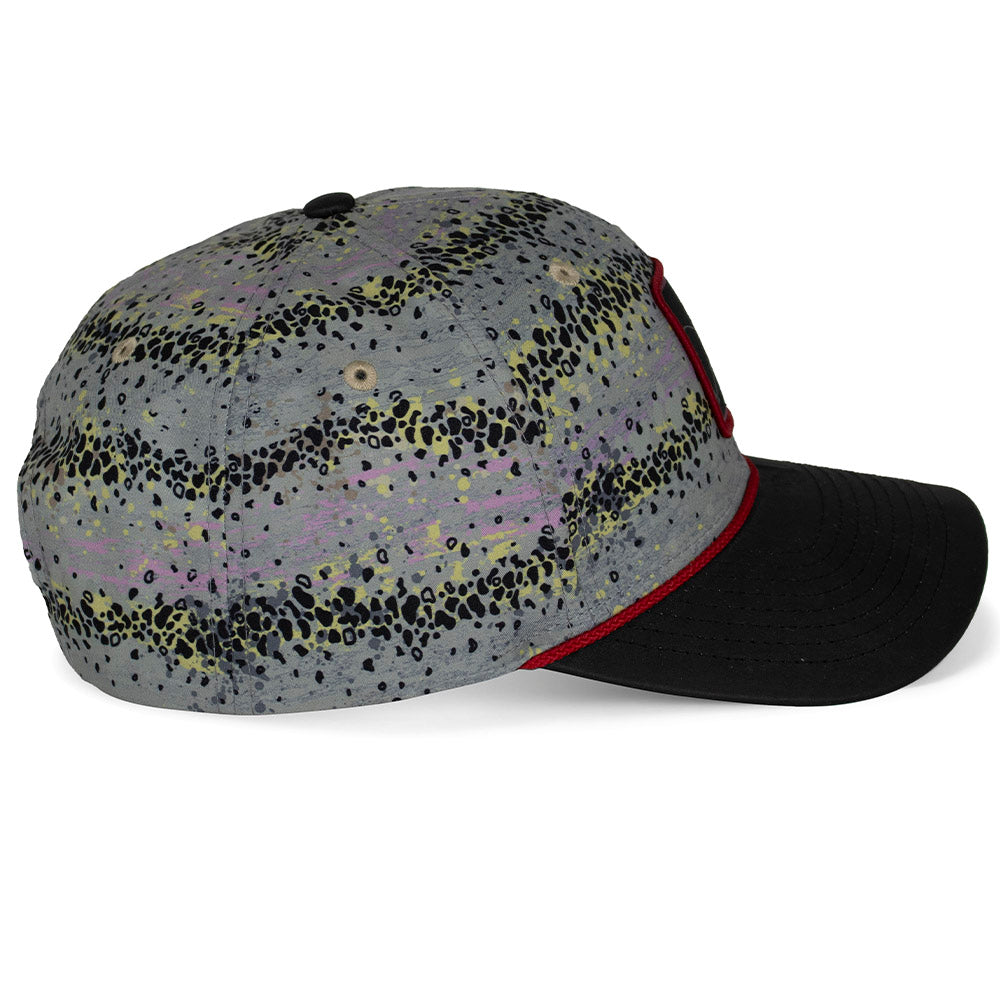 PARAMOUNT OUTDOORS™ Dancing Skeletons Rainbow Trout 6-Panel Rope Cap Headwear