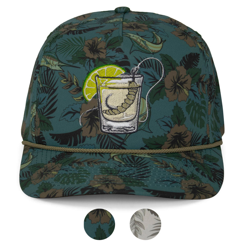 PARAMOUNT OUTDOORS™ Mezcal Saltwater Fishing Trucker Hat Rope Cap Headwear