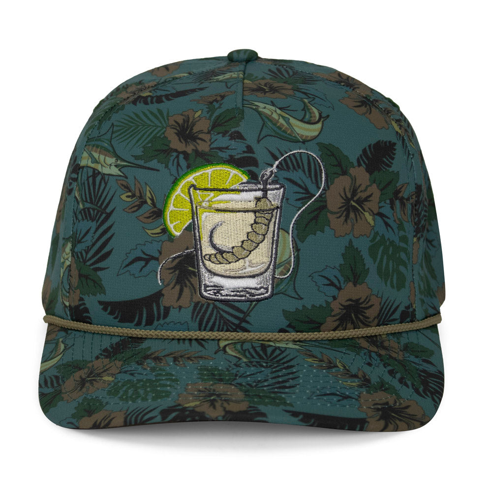 PARAMOUNT OUTDOORS™ Mezcal Saltwater Fishing Trucker Hat Rope Cap Headwear