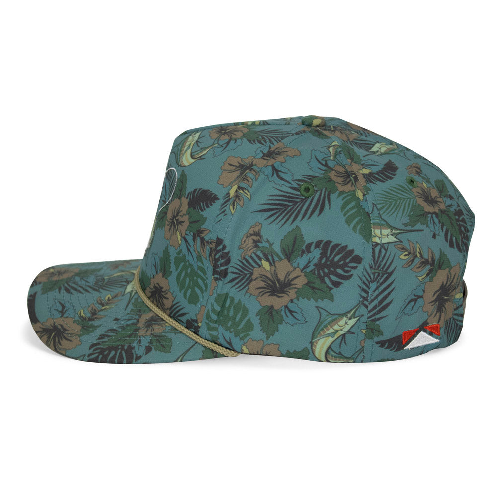 PARAMOUNT OUTDOORS™ Mezcal Saltwater Fishing Trucker Hat Rope Cap Headwear