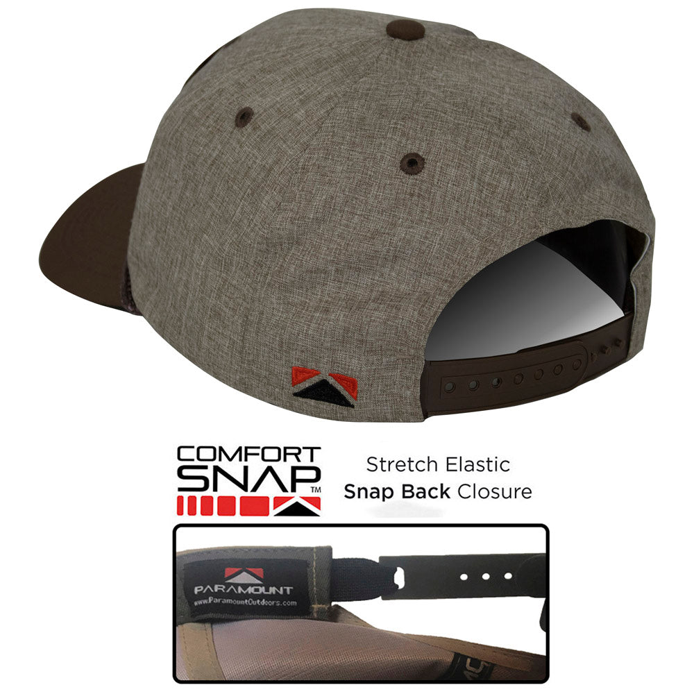 PARAMOUNT OUTDOORS™ El Jefe Supremo Fishing 6-Panel Meshback Rope Cap Headwear