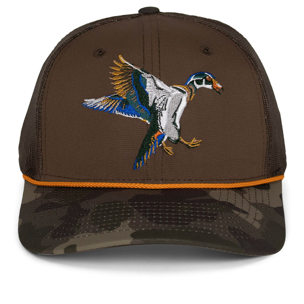 PARAMOUNT OUTDOORS™ Wood Duck 6-Panel Structured Mesh Back Hat