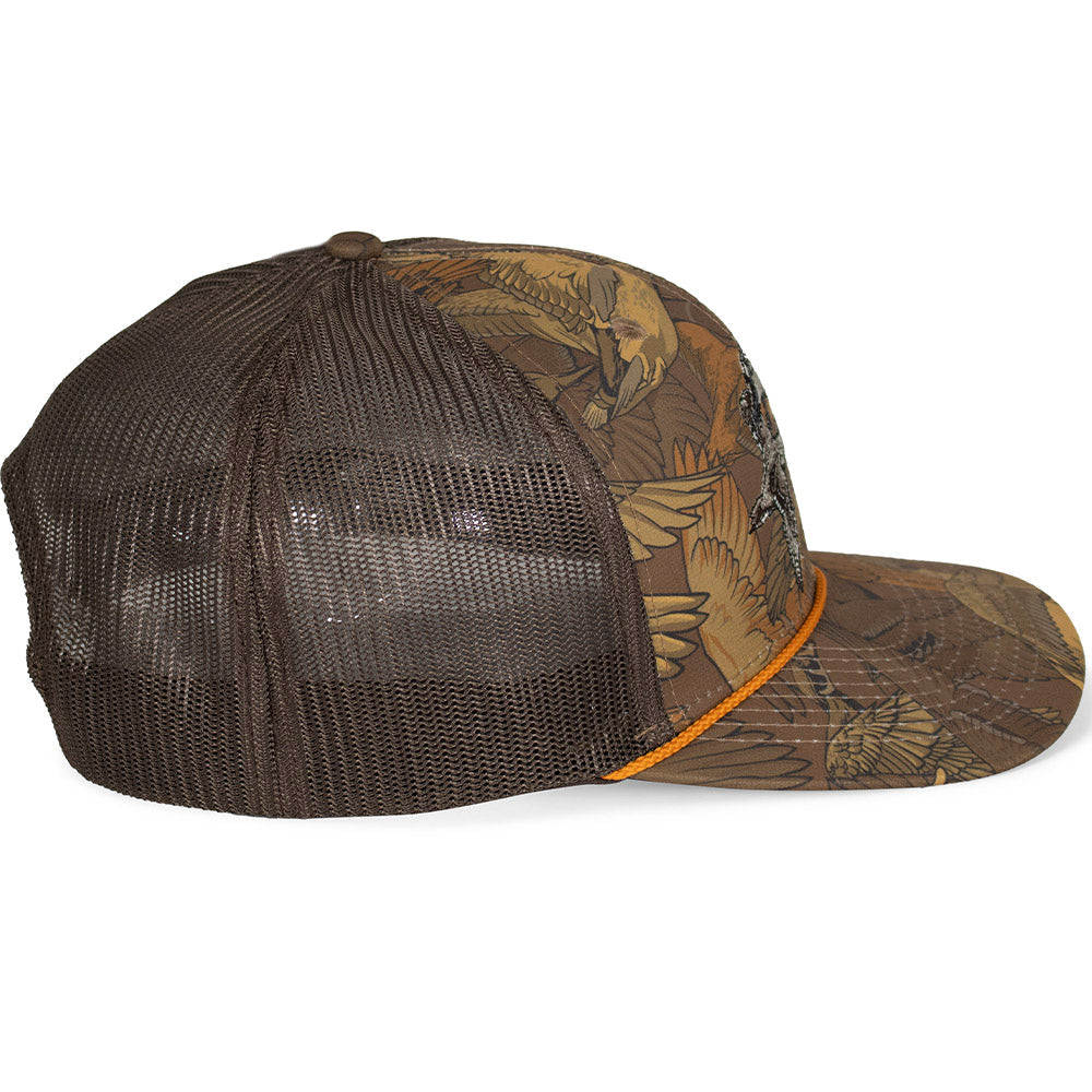 PARAMOUNT OUTDOORS™ Pintail Pair Duck Hat Waterfowl Print 6-Panel Rope Cap Headwear