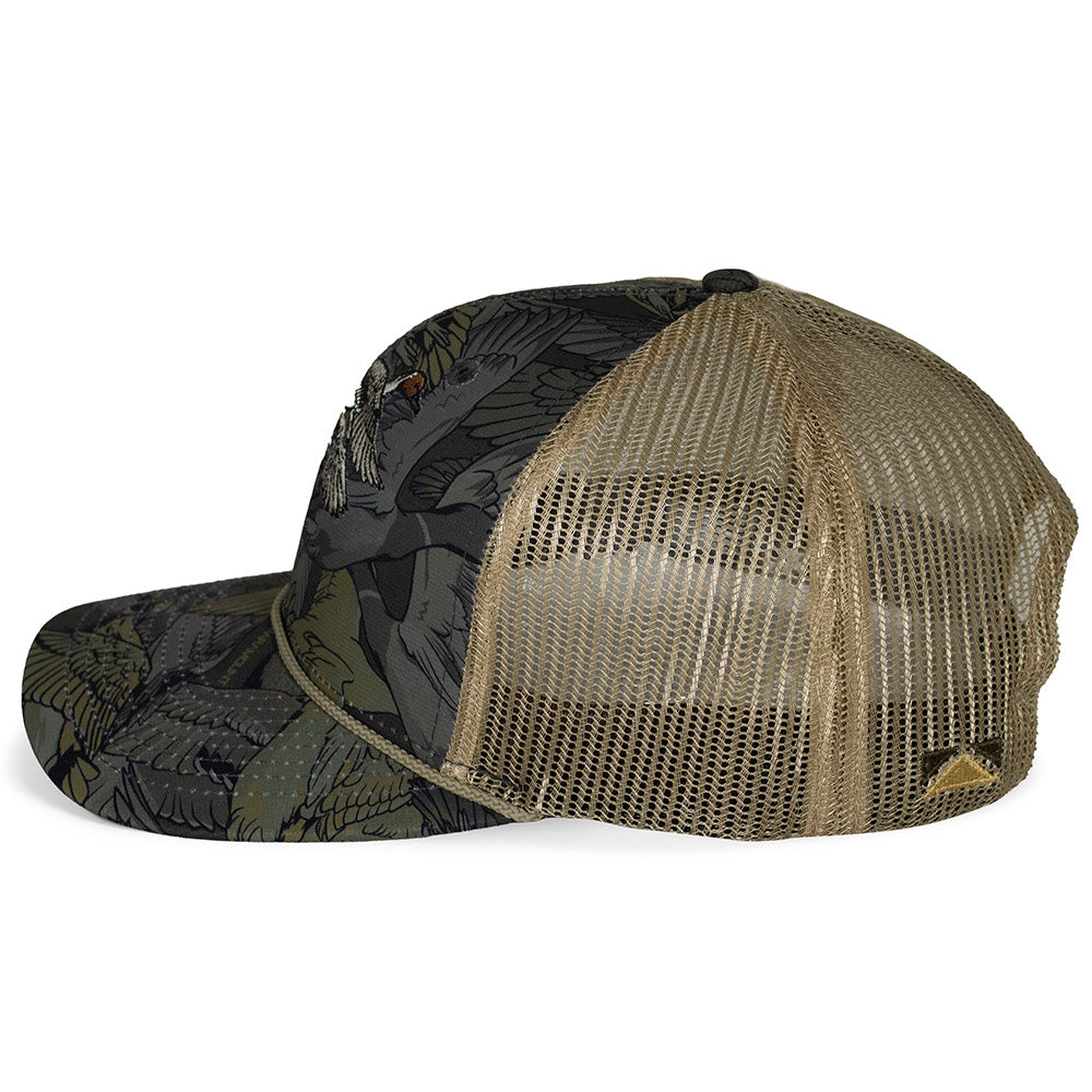 PARAMOUNT OUTDOORS™ Pintail Pair Duck Hat Waterfowl Print 6-Panel Rope Cap Headwear