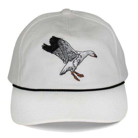 PARAMOUNT OUTDOORS™ Snow Goose on Corduroy Vintage 5-Panel Trucker