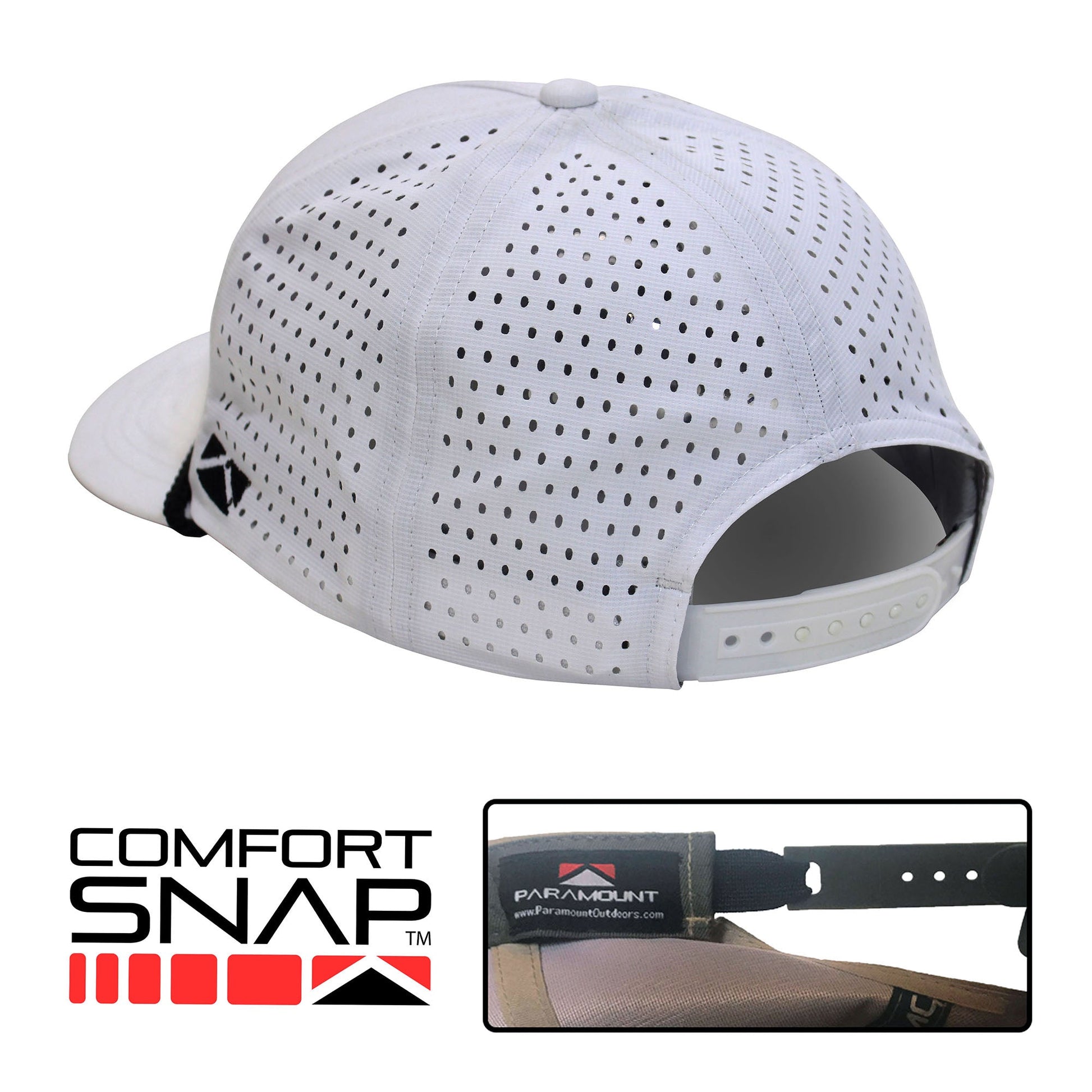 PARAMOUNT OUTDOORS™ TARPOON 5-Panel Perforated Performance Rope Cap Headwear