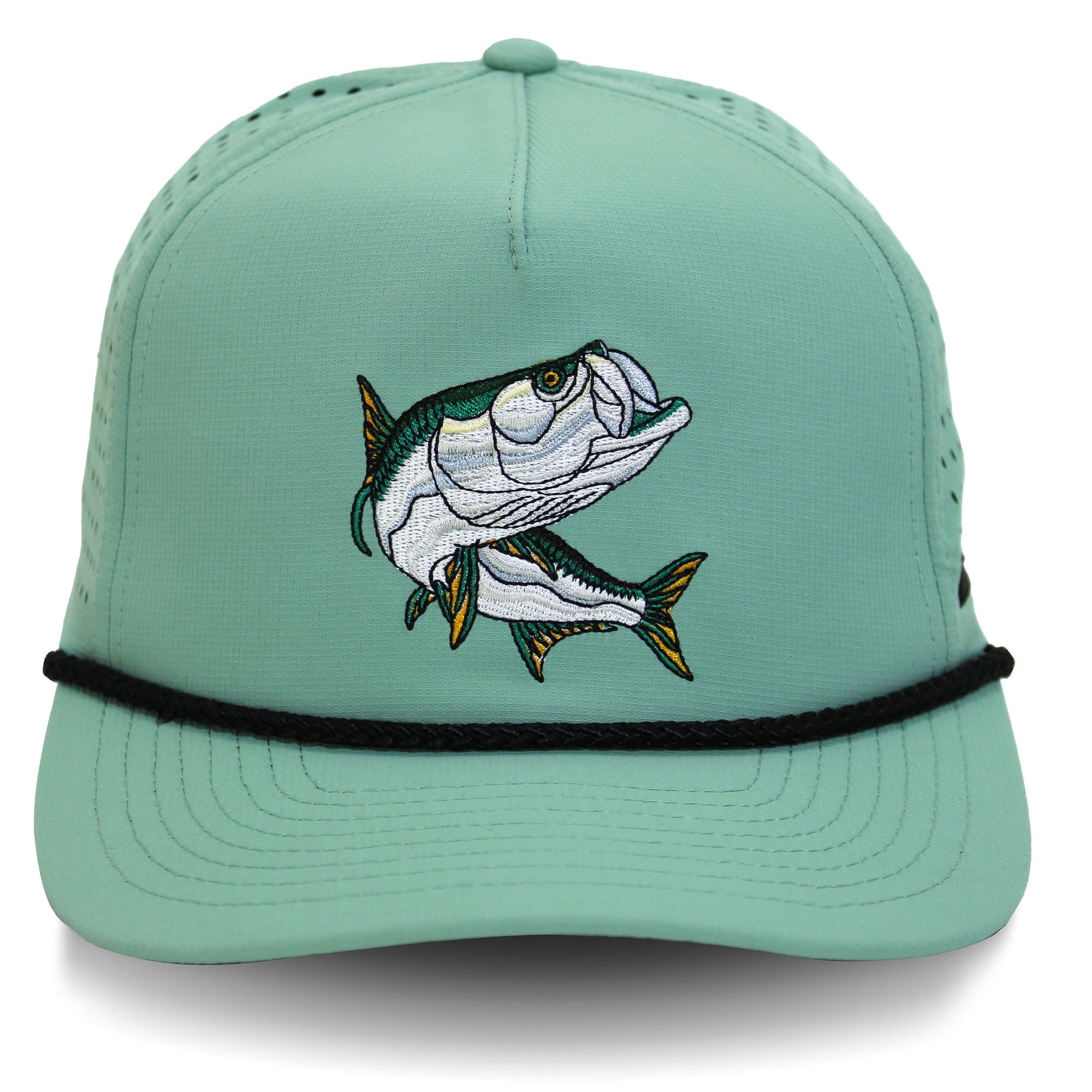 PARAMOUNT OUTDOORS™ TARPOON 5-Panel Perforated Performance Rope Cap Headwear