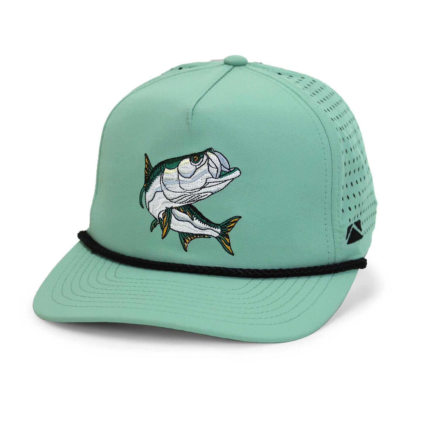 PARAMOUNT OUTDOORS™ TARPOON 5-Panel Perforated Performance Rope Cap Headwear