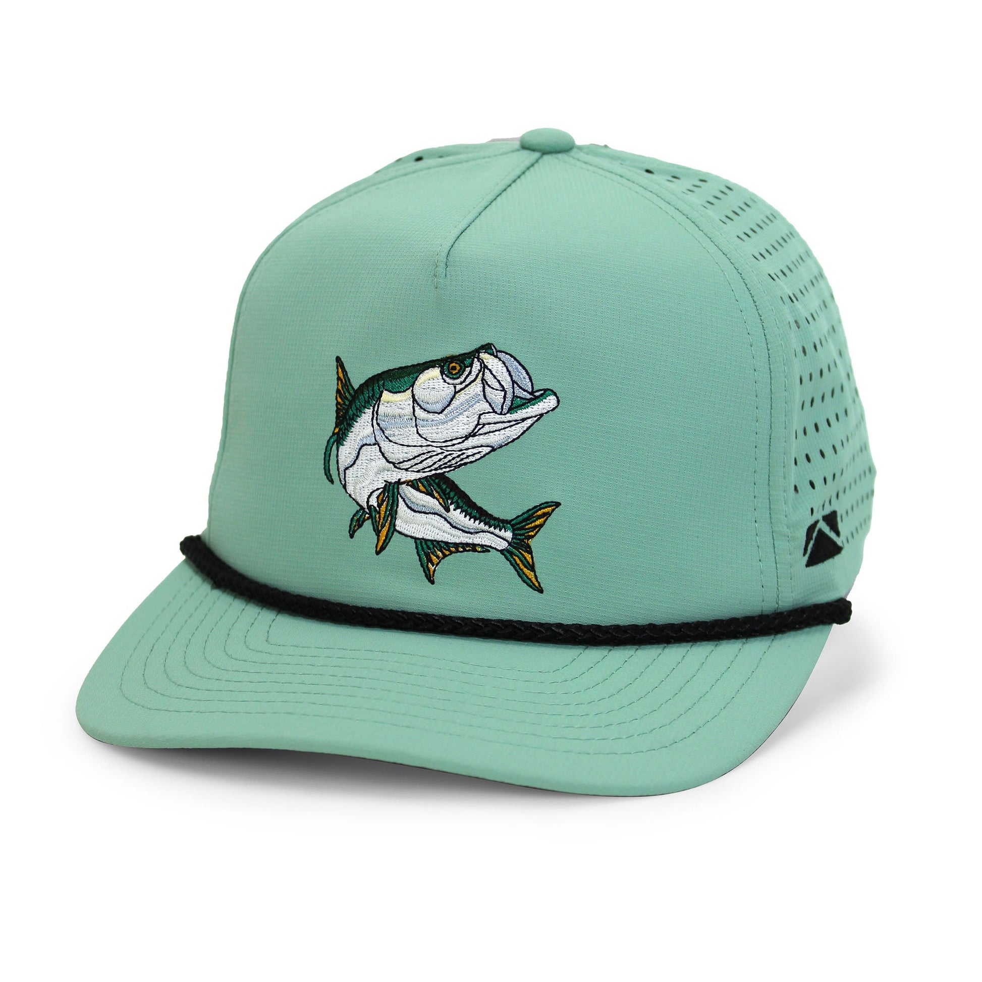 PARAMOUNT OUTDOORS™ TARPOON 5-Panel Perforated Performance Rope Cap Headwear