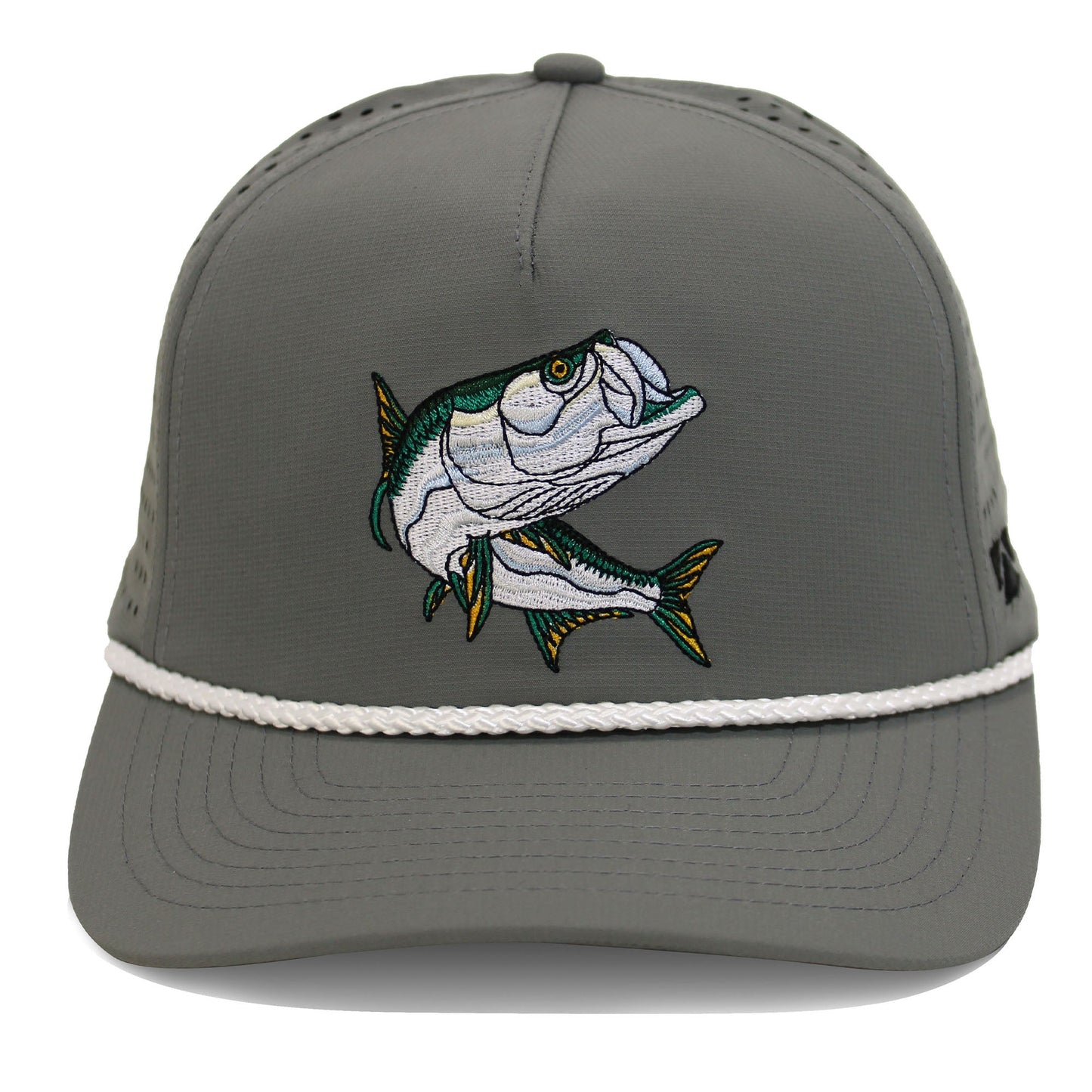 PARAMOUNT OUTDOORS™ TARPOON 5-Panel Perforated Performance Rope Cap Headwear