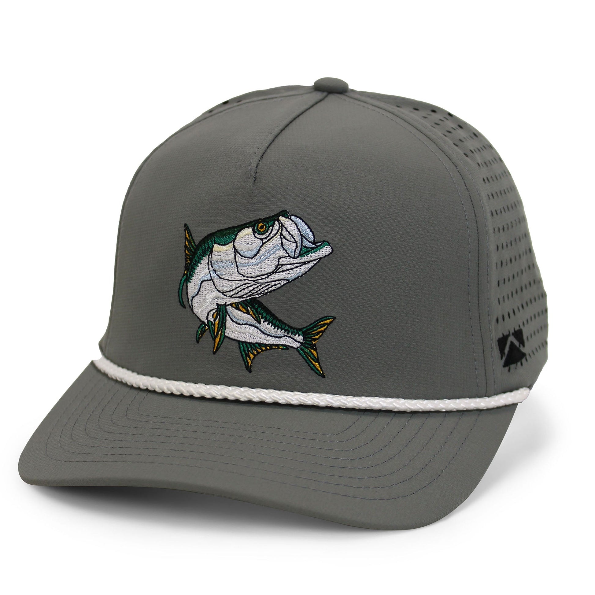 PARAMOUNT OUTDOORS™ TARPOON 5-Panel Perforated Performance Rope Cap Headwear